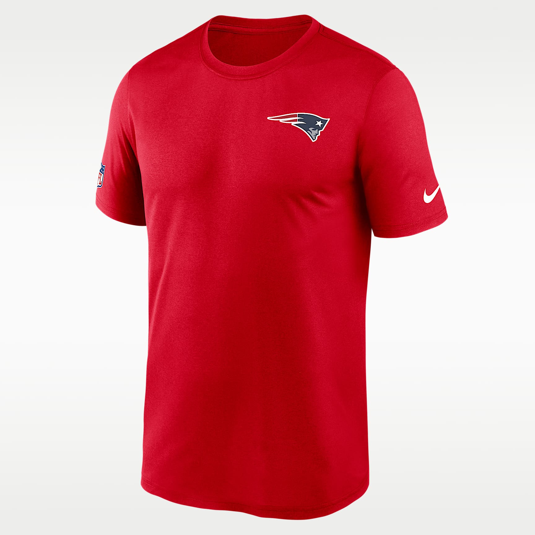 NIKE NFLペイトリオッツ ユニフォーム アメフトゲームシャツ ラバーロゴ New England Patriots Legend Small Logo Men's Nike Dri-FIT NFL T